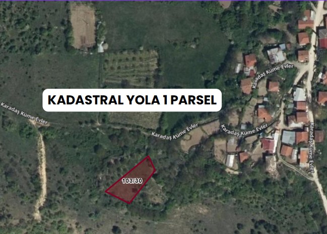 KARABÜK MERKEZ YEŞİLTEPE KÖYÜNDE 860 M² TARLAMIZ SATILIKTIR. - KARABÜK MERKEZ fotoğraf 6